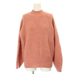 セザンヌ Sézane ニット セーター ウール S ピンク 長袖 ハイネック Virgil Jumper - Rose Summer - Organic cotton - organic textile