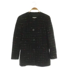 ミッソーニ MISSONI DONNA ノーカラーツイードジャケット I40 ブラック /MY ■OS ■ECD002のサムネイル