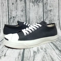 【US 8】90s Made in USA CONVERSE JACK PURCELL CANVAS BLACK コンバース ジャックパーセル キャンバス ブラック 黒 米国製
