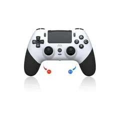 PS4コントローラー 【2025春アップグレード版】 Sungale ps4コントローラー 背面ボタン付き 自動連射機能 Bluetooth5.0接続 マクロ機能 1000mAh大容量バッテリー搭載 P4/P4 Pro/Slim/PC対応 イヤホンジャック 0