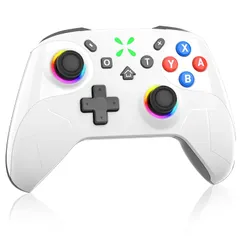 Switch 2 コントローラー 2025夏新 Sungale スイッチ 2 プロコン 背面ボタン付き 自動連射/連射ホールド マクロ機能 4段階HD振動 Bluetooth5.0接続 6軸ジャイロセンサー 9色RGBライト搭載 20時間連続使用 Swit 0