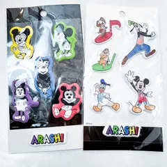 新品　未開封　嵐を旅する展覧会　Disney コラボ　ステッカーセット　2種セット (S)