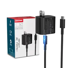 Switch 2 ACアダプター 充電器 PD規格 60W急速充電 TVモード対応 両端Type-C PSE認証済み Switch 1/2＆Switch Lite＆Switch oled 有機elモデル スマートフォン ノートPC その他機器対応 0