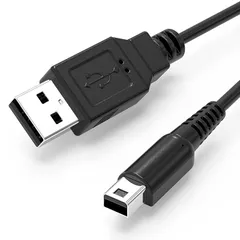 3DS 充電器 2本 充電ケーブル USB電源コード 1.2m New3DS New3DSLL 3DS 3DSLL i2DS DSi DSiLL 2DSなど用 1