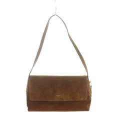 コーチ COACH CDS59 チェルシー ショルダーバッグ スエード レザー ロゴ 茶 ブラウン ■GY18 /MQ