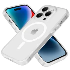 【新品】 iPhone14 Pro Max ケース 半透明 指紋防止 米軍MIL規格 耐衝撃 黄変防止 Magsafe対応 ワイヤレス充電対応 アイフォン 14 Pro Max 保護カバー スマホケース アイホン14pro max 用 ケース 6.7インチ 1