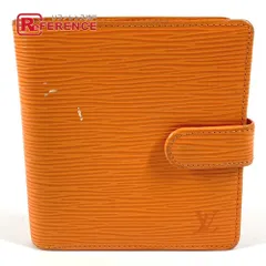 LOUIS VUITTON ルイヴィトン 2つ折り財布 ポルト ビエ コンパクト  M6355H エピレザー マンダリンオレンジ オレンジ
