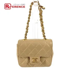 CHANEL シャネル ハンドバッグ ミニミニ マトラッセ ラムスキン ベージュ