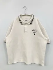 KAOYORINAKAMI カオヨリナカミ ポロシャツ L ホワイト