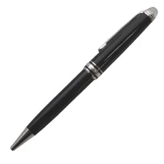 モンブラン MONT BLANC マイスターシュテュック ダイヤモンド クラシック ボールペン 0.03ct 文房具 105978 筆記用具 筆記確認済み ホワイトスター 3連リング 黒 ブラック /KW ■GY18