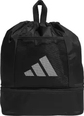 アディダス adidas キッズ ジムバッグ ナップサック バックパック ショルダーバッグ リュックサック カバン ジュニア 子供 防水性 耐久性 スポーティー 通学 遊び クラブ  P2963 KE7418 ブラック