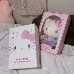 ハローキティ 50周年 ぬいぐるみ ボックス セット