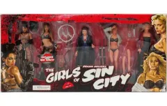 【中古】フィギュア The Girls of Sin City-ザ ガールズ オブ シン・シティ-(カラーver./5体セット) 「シン・シティ」 アクションフィギュア
