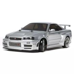 [중고] 라디콘 라디콘 1/10 니스모 R34 GT-R Z-tune(TT-02D) [전동 RC 카 시리즈 No.605] 조립 키트 [58605]