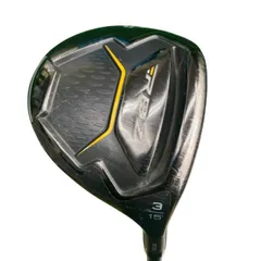 【中古】 テーラーメイド RBZ BLACK 3W フェアウェイウッド FW ROCKET FUEL 55 (フレックスS) メンズ 男性用 右利き 右用 Cランク ゴルフクラブ