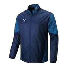 新品 66040506_teamCUP ウラトリコット ウーブン ジャケット_プーマ ネイビー_L