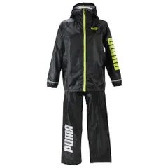 新品 [プーマ] 子供用レインスーツ ブラック 140 PBS61ST