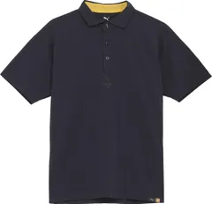 プーマ PUMA ゴルフ FOG ソリッドリラックス ポロシャツ メンズ 半袖 ボタンダウン ロゴ 無地 ワイドシルエット グラフィック ストレッチ 襟 練習 自主練 トレーニング  633298 04 ウォームホワイト