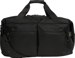アディダス adidas OP SYST ダッフルバッグ 50L バック ボストンバッグ 遠征 旅行 合宿 ワークアウト 多機能 ポケット 収納 ストラップ 軽量 耐久性 シンプル ロゴ  KLA22 JM4996 ブラック