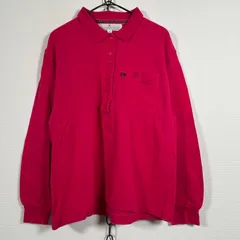 Japanese Vintage 日本製 PLAYBOY GOLF デザインポロシャツ 鹿子編  ショッキングピンク サイズ1