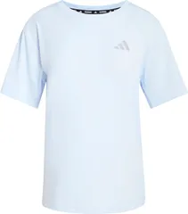 アディダス adidas アディ365 ランニング エッセンシャルズ Tシャツ レディース ウェア トップス 半袖 モダン 軽量 ソフト ドライ 機能性 レギュラーフィット クルーネック  LA749 KA4283 クリスタルスカイ