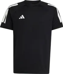アディダス adidas アディダス セレーノ 半袖Tシャツ キッズ トップス ジュニア 子供 クルーネック レギュラーフィット 速乾性 吸湿性 トレーニング レジャー 普段着 デイリー  IK951 KB0234 ブラック/ホワイト