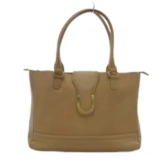 ユーバイウンガロ U by ungaro ハンドバッグ 茶 ブラウン U字金具 ファスナー開閉 /NU ■GY12