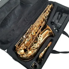 EYS アルトサックス 彫刻あり ハードケース付 ストラップ付
