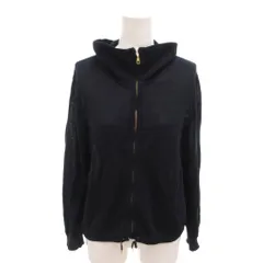 クミキョク 組曲 KUMIKYOKU ジップアップジャケット ブルゾン 透け感 スタンドカラー 5 紺 ネイビー /YJ ■GY06