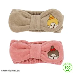 モンチッチ おりぼん ヘアバンド ぬいぐるみ ヘアアクセサリー カチューシャ 髪留め 洗顔 メイク まとめる お風呂 キャラクター かわいい おしゃれ