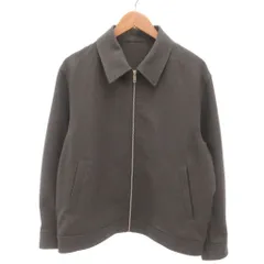 ジーユー GU 美品 ジップアップブルゾンSW ジャケット M グレー /YJ ■GY12