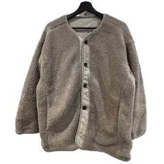 クラネ CLANE 17AW REVERSIBLE MILITARY BOA JACKET リバーシブル ミリタリー ボア ジャケット F グレー ■TCのサムネイル