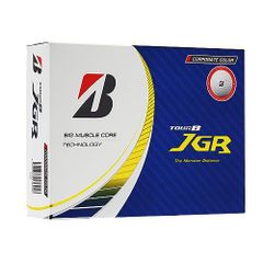 Brand new BRIDGESTONE TOUR B JGR golf balls, 2023 model, 12 balls per pack, corporate color J3CX.