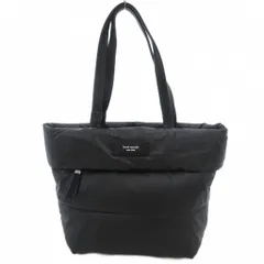 ケイトスペード KATE SPADE パフド スモール トートバッグ 黒 ブラック /UO ■GY12