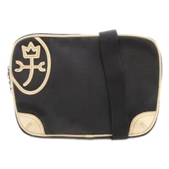 カステルバジャック CASTELBAJAC maruem ショルダーバッグ 黒 ブラック エンブレムロゴ バイカラー /NL ■GY06