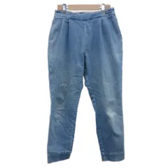 グローバルワーク GLOBAL WORK デニムパンツ ジーンズ テーパード イージー S 青 ブルー /XZ ■GY58