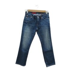 エージー AG the Capri デニムパンツ ジーンズ スキニーパンツ 25R 青 ブルー ウォッシュ加工 アンクル丈 /YS57 ■ECC001