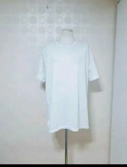 新品 メンズ半袖Tシャツ 105 白半袖Tシャツ 105 メンズTシャツ 105
