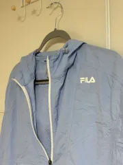 FILA フィラ ブルー ウィンドブレーカー ジャケット