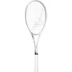 新品 MIZUNO(ミズノ) テニス ラケット ディーフォース VS-10 (ソフトテニス用) ユニセックス ホワイト/ジェードグリーン 0X 63JTN547