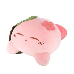 삼영 무역(Sanei Boeki) 별의 커비 푹신푹신 콜렉션 커비 벚꽃 모치 봉제인형(S) W12×D15×H9cm 봉제인형 KFW02