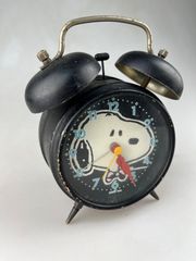 ☆ジャンク品 スヌーピー 目覚まし時計 昭和レトロ雑貨 - メルカリ