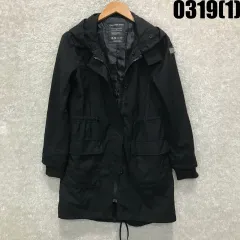 Calvin Klein ブラック フード マウンテンパーカー ジャケット S