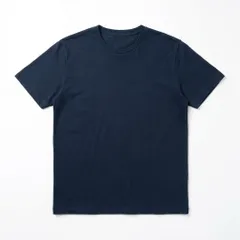 [C-10] 【古着】黒 無地 クルーネック半袖Tシャツ