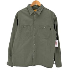 챌린저 CHALLENGER 25AW SNAKING LOGO WORK SHIRT 스네이킹 로고 워크 셔츠 맨즈 JPN:S