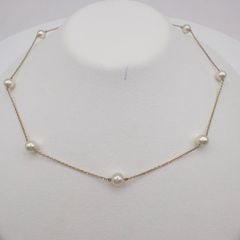 1820 タサキパールネックレスK18YGイエローゴールド40cm - メルカリ
