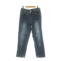 サムシング something デニムパンツ ジーンズ スリムストレート 28 ブルー /DF ■GY60