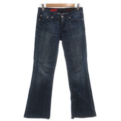 エージー AG デニムパンツ ジーンズ 25R フレア ダークインディゴ /AE ■GY59