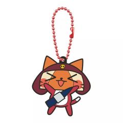 【中古】キーホルダー ギロロアイルー 「モンスターハンター×ケロロ軍曹 カプセルラバーマスコット」