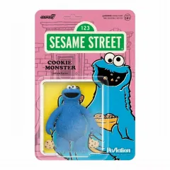 【中古】フィギュア クッキーモンスター 「セサミストリート」 リ・アクション アクションフィギュア